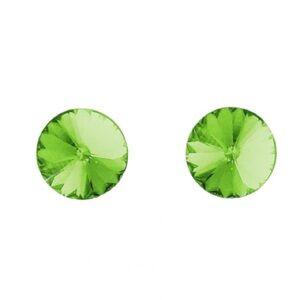 Lime Green Dance Competition Earrings